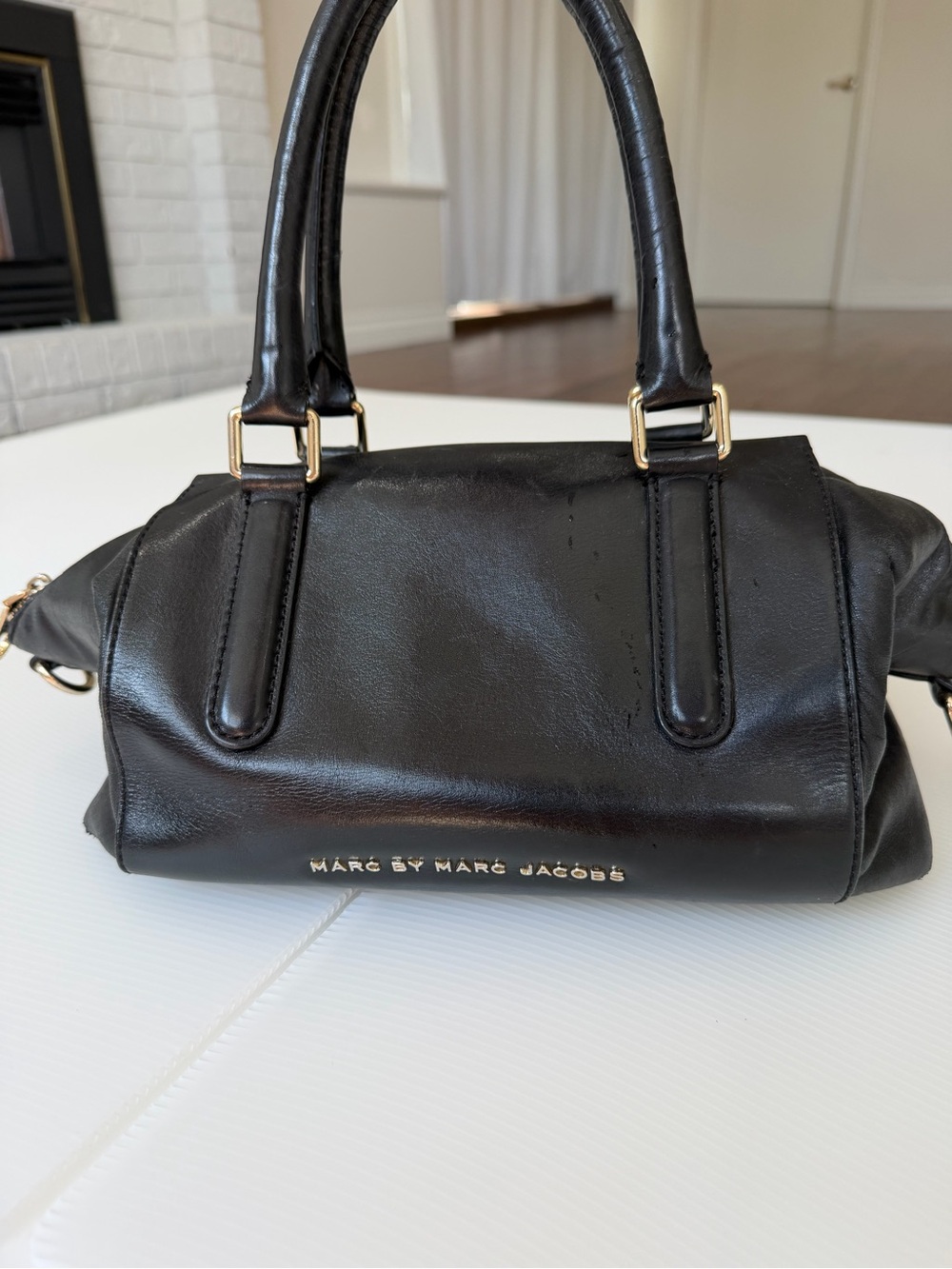 Marc by Marc Jacobs Black Leather Satchel